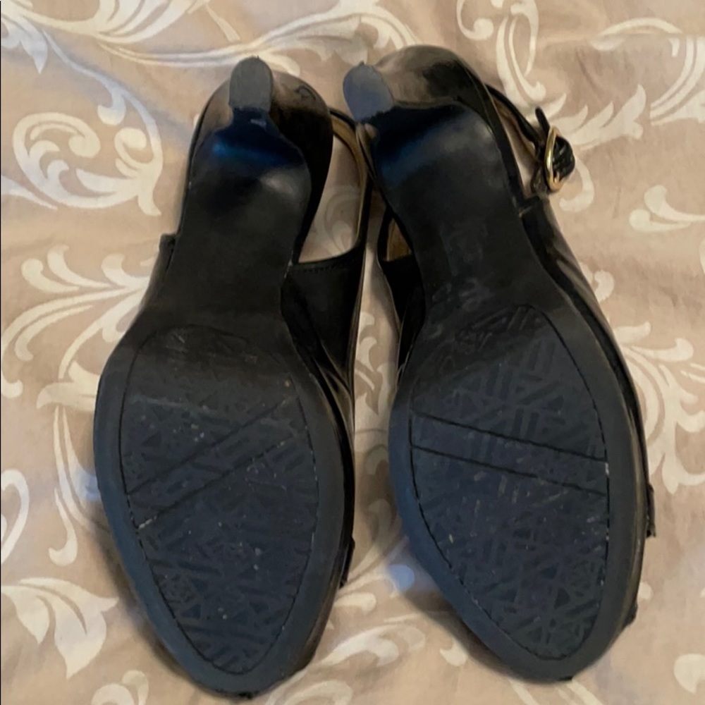 Anne Klein Black Slingbacks - Picture 11 of 12